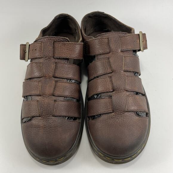 Dr. Martens Doc Fenton Fisherman Closed Toe Buckle Unisex Sandals Mens Size 7 - Picture 9 of 10